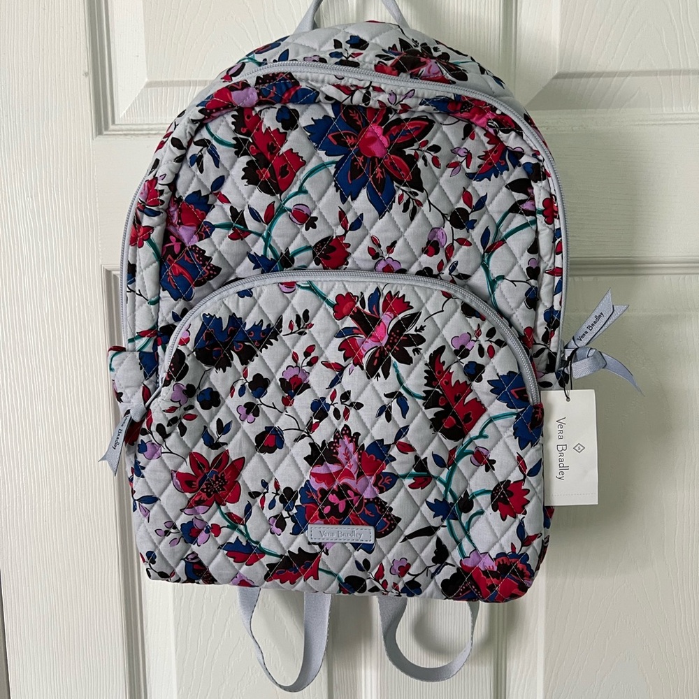 Vera Bradley Vineyard Floral Backpack